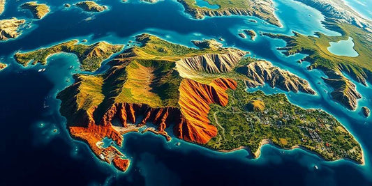 Mapa de la República Dominicana: Geografía y Provincias Esenciales - Felt Craft RD