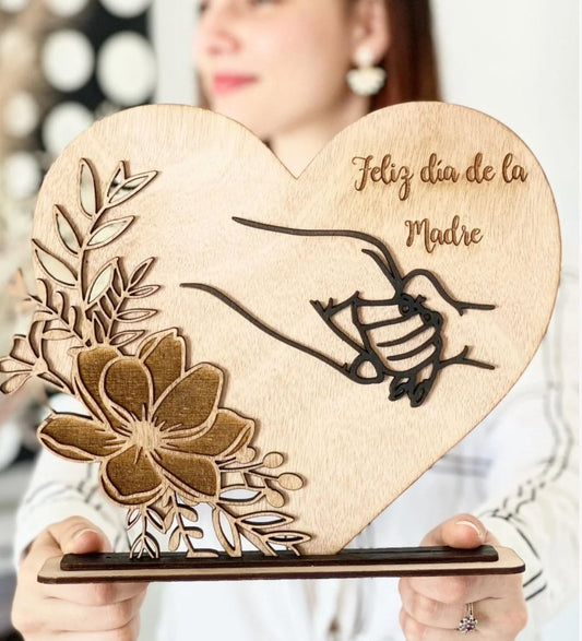 Souvenir en madera personalizado - Felt Craft RD