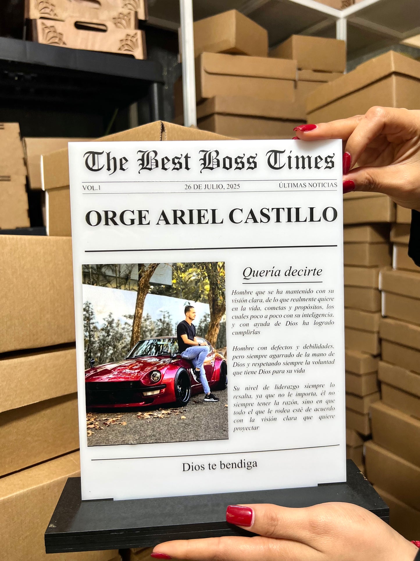 Dia del padre detalle de regalo personalizado