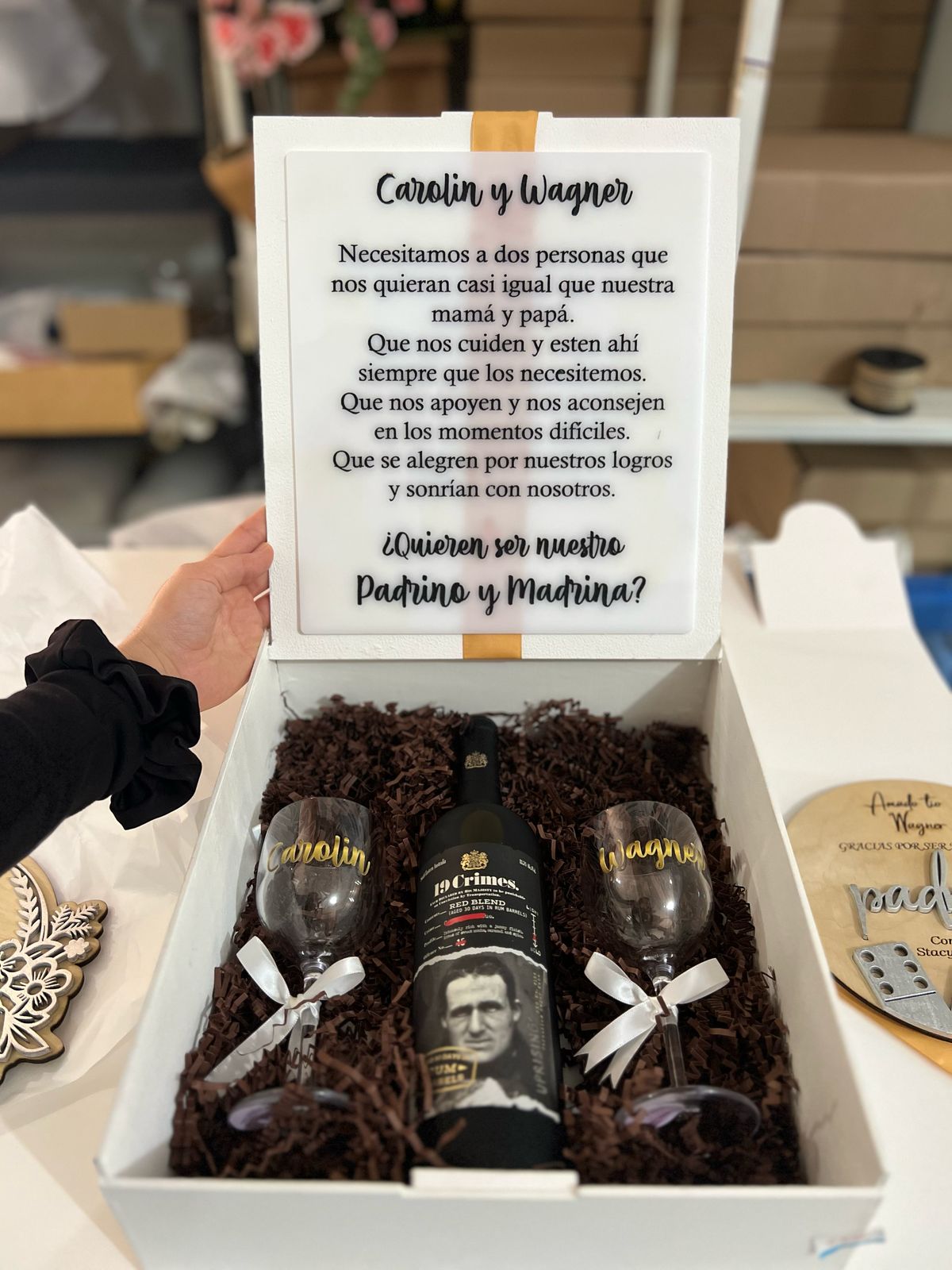 Propuesta padrino madrina bautismo