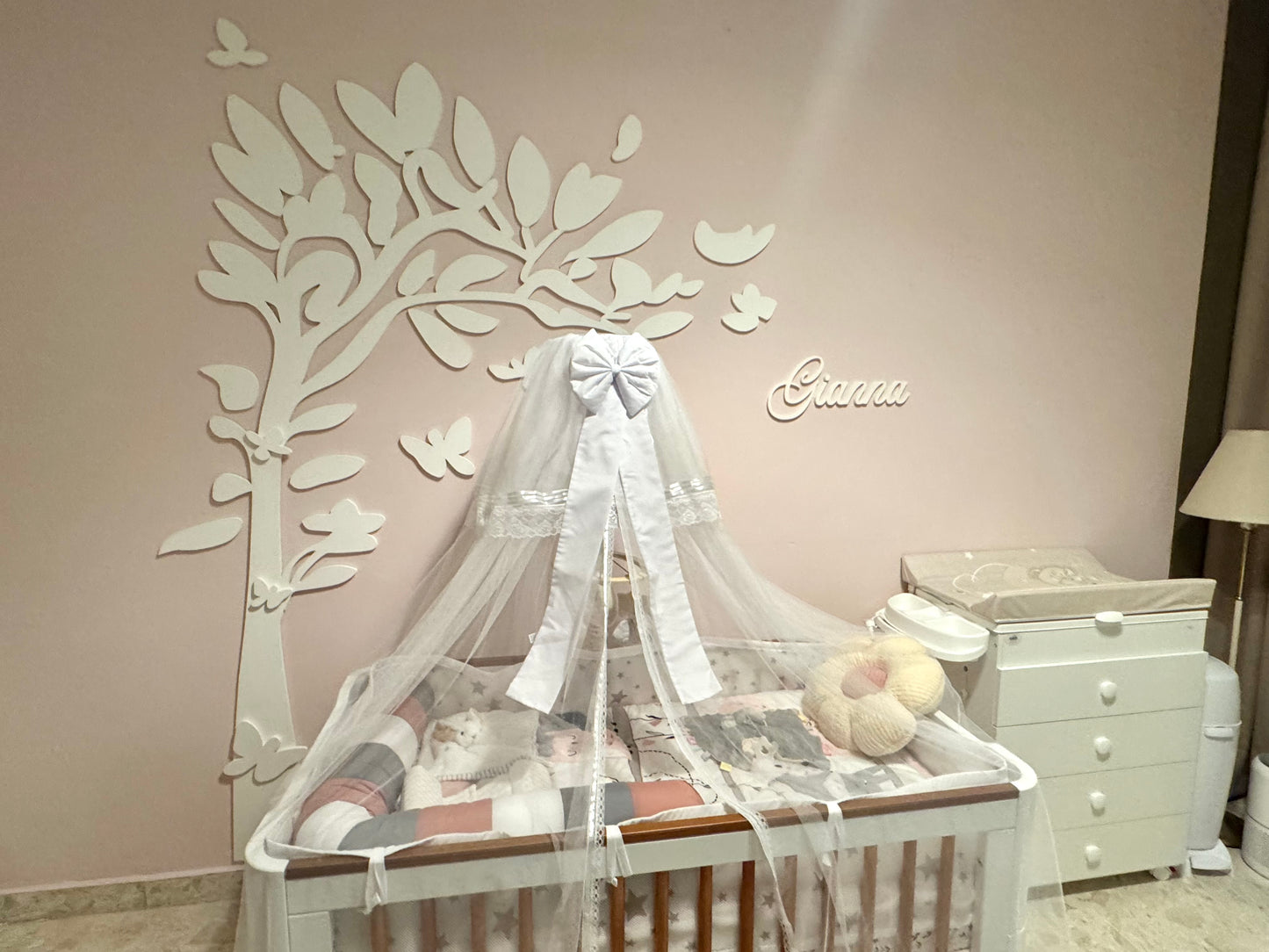 Arbol de pared con nombre