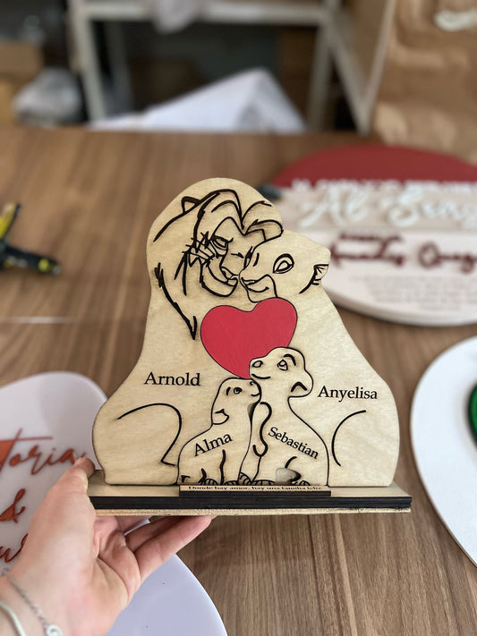 Pisa papel personalizado familiar