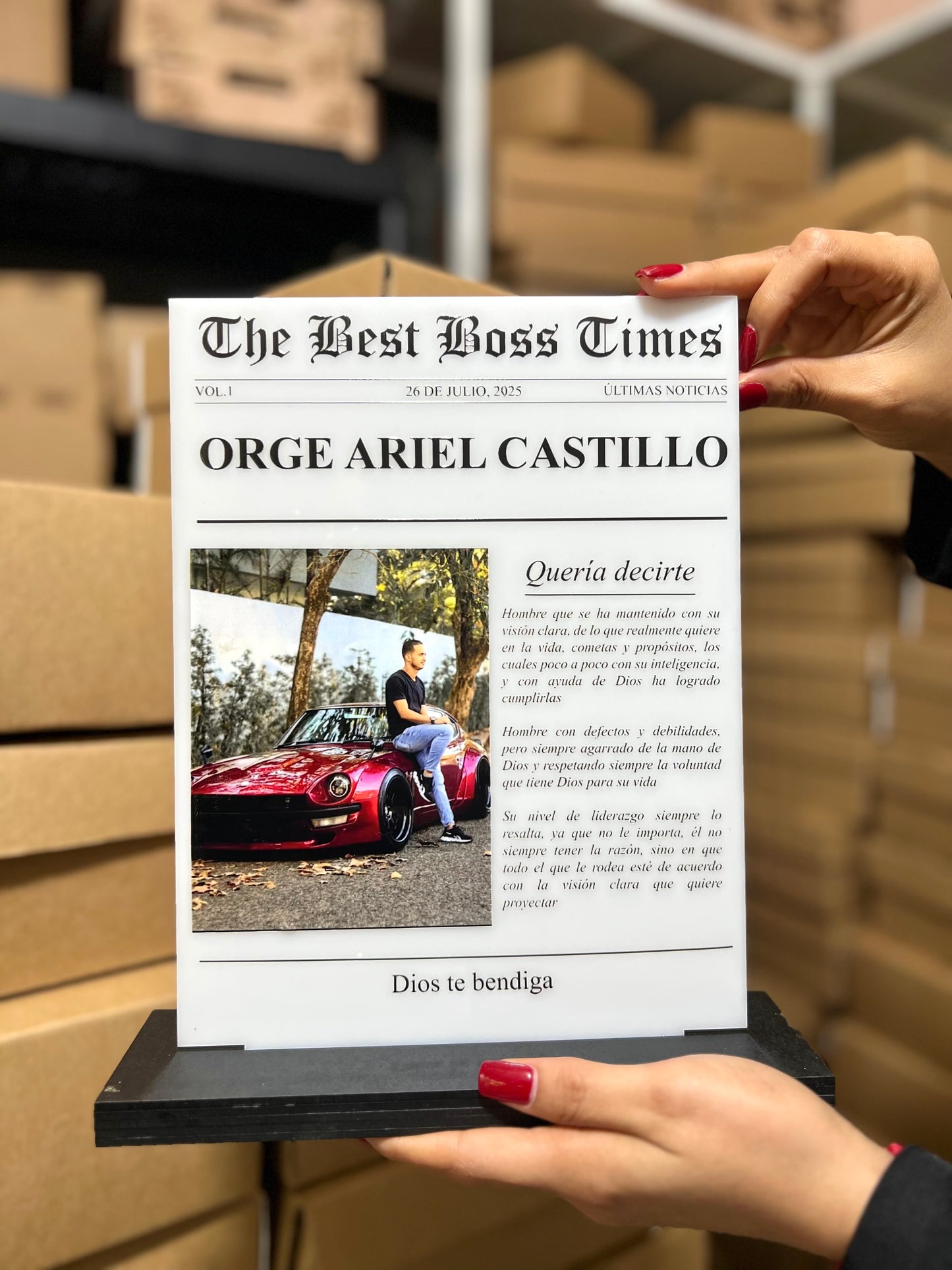Dia del padre detalle de regalo personalizado
