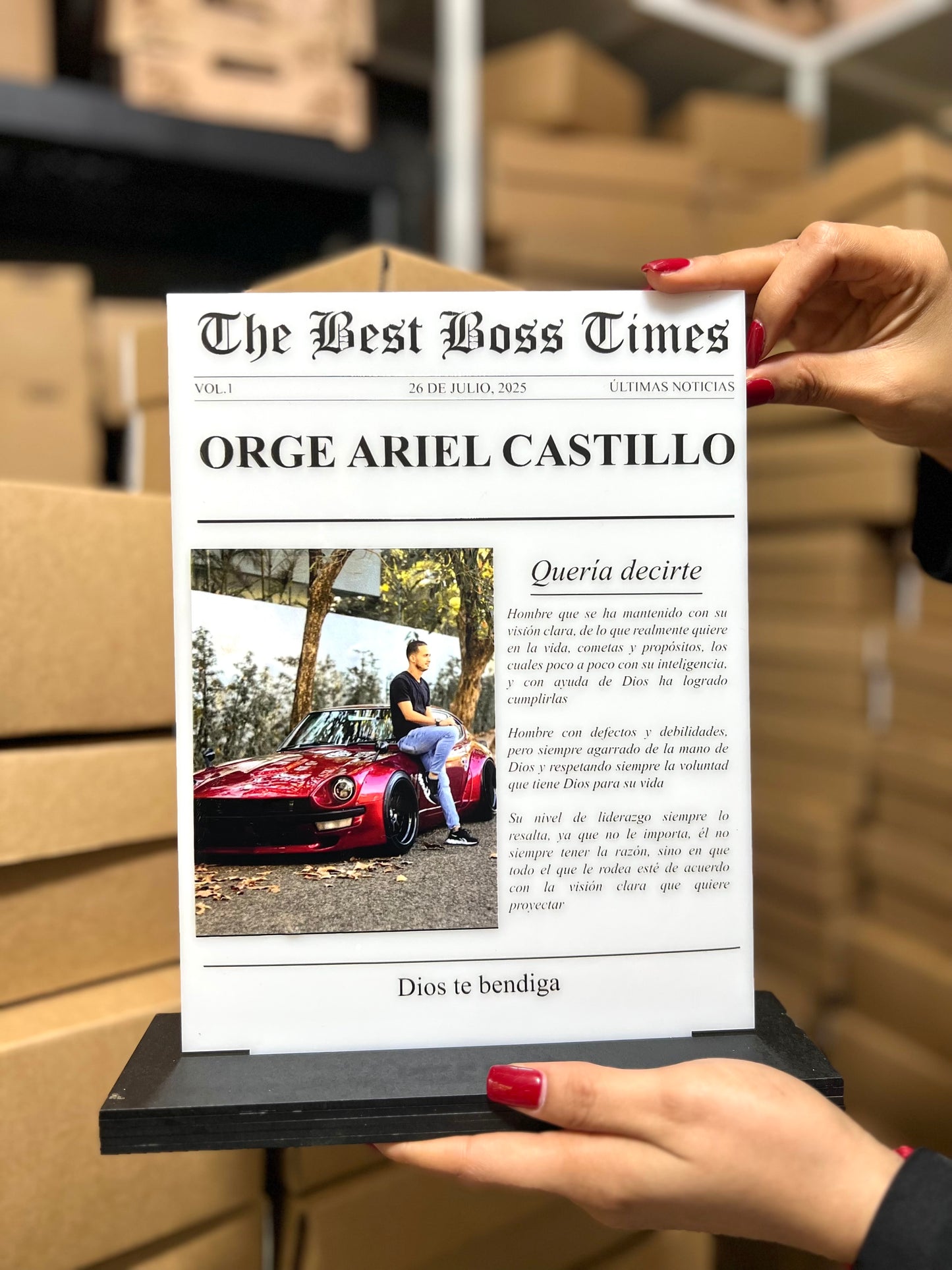 Dia del padre detalle de regalo personalizado