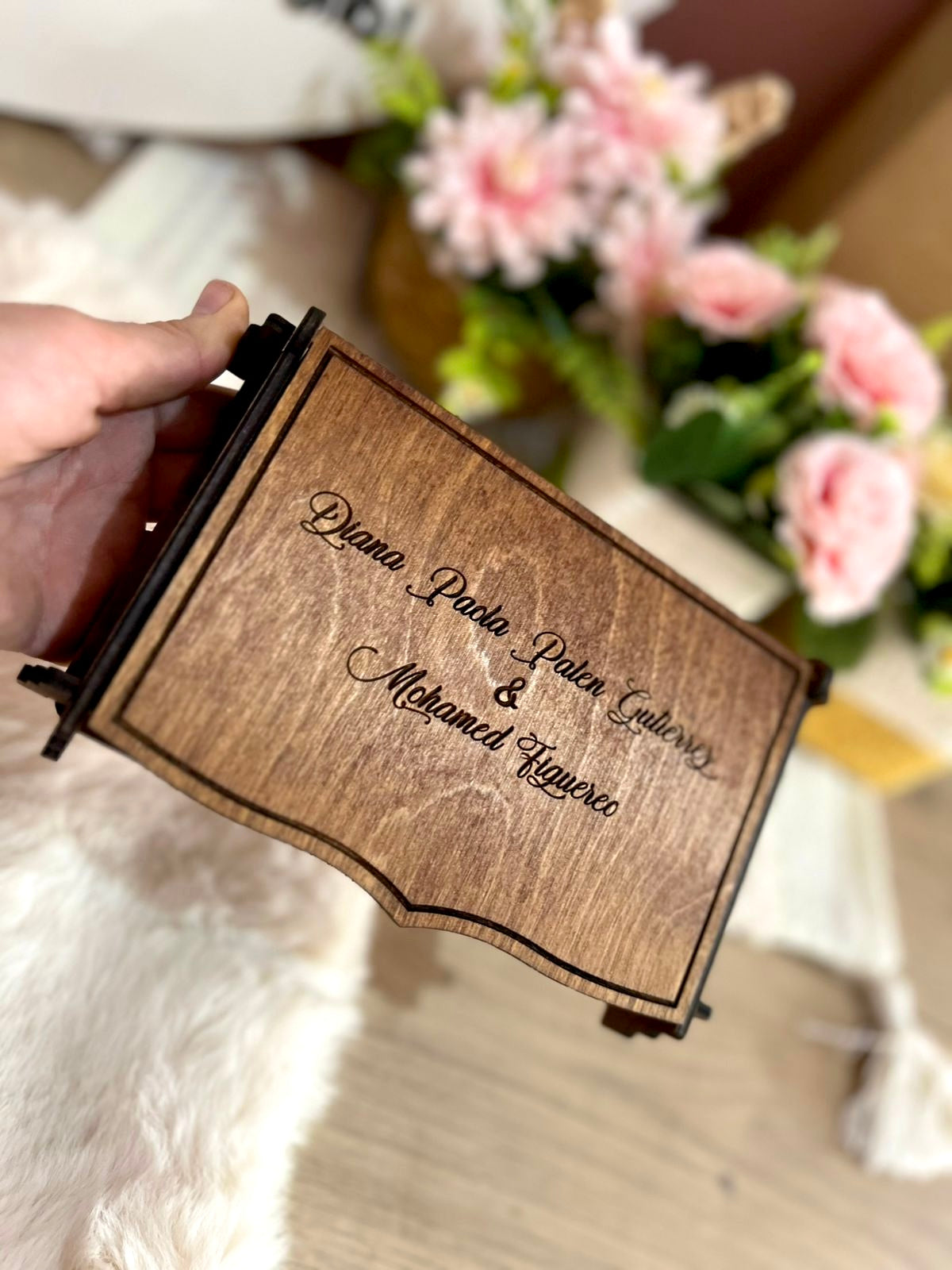 Regalo personalizado caja madera