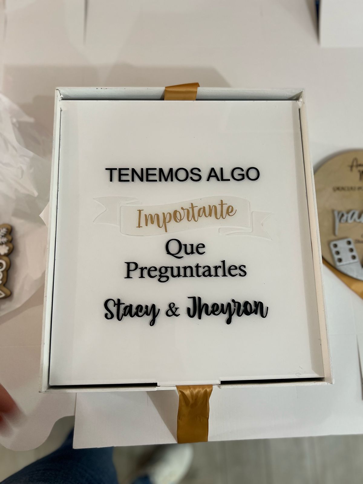 Propuesta padrino madrina bautismo
