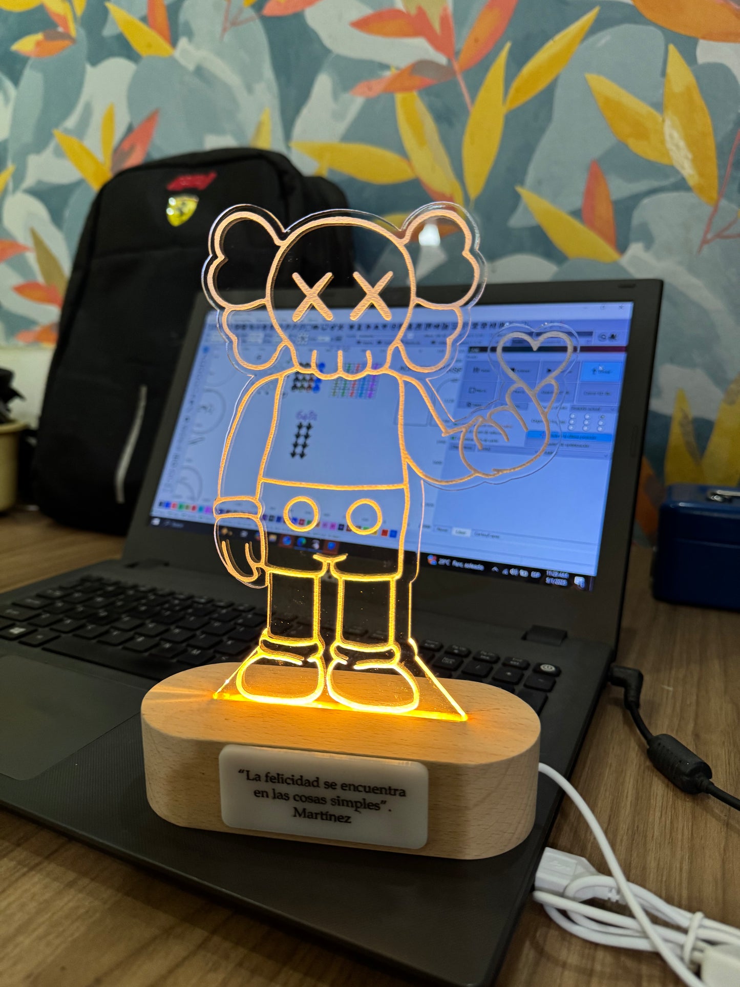 Regalo original lampara led