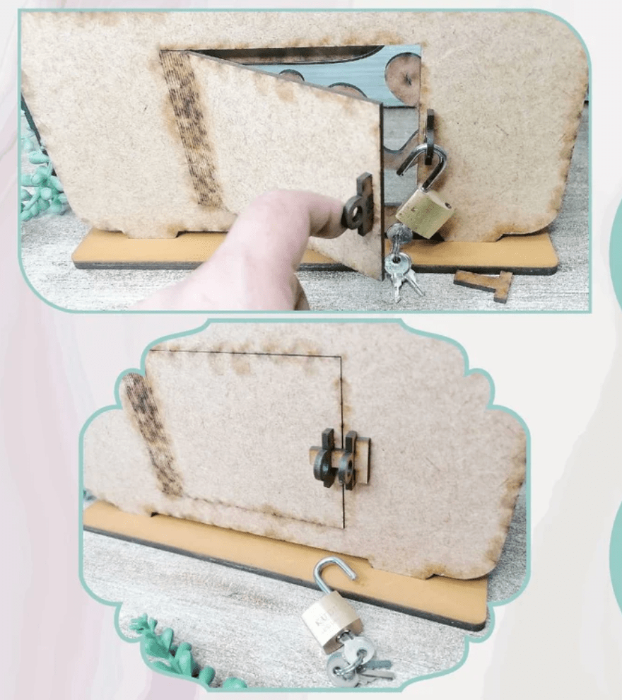 alcancias personalizadas bebes - Felt Craft RD