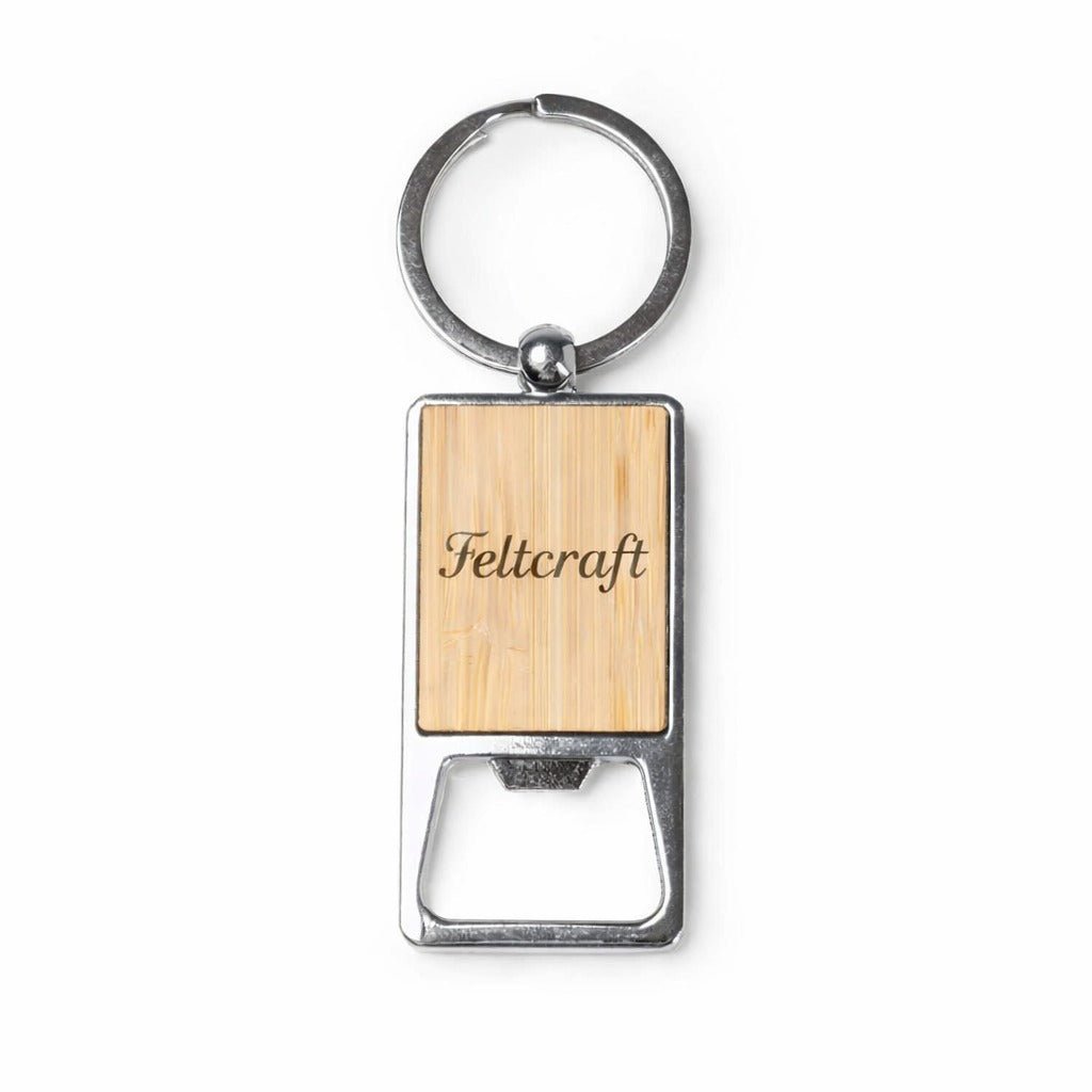 Articulos promocionales corporativos destapador grabado personalizado - Felt Craft RD