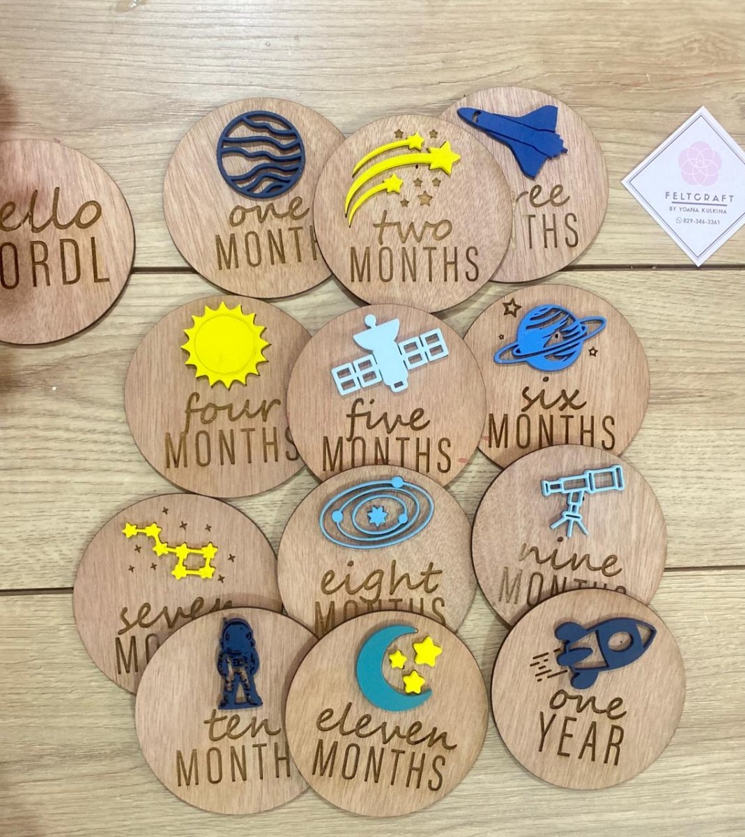 Baby Born Colorfull Tags - Felt Craft RD