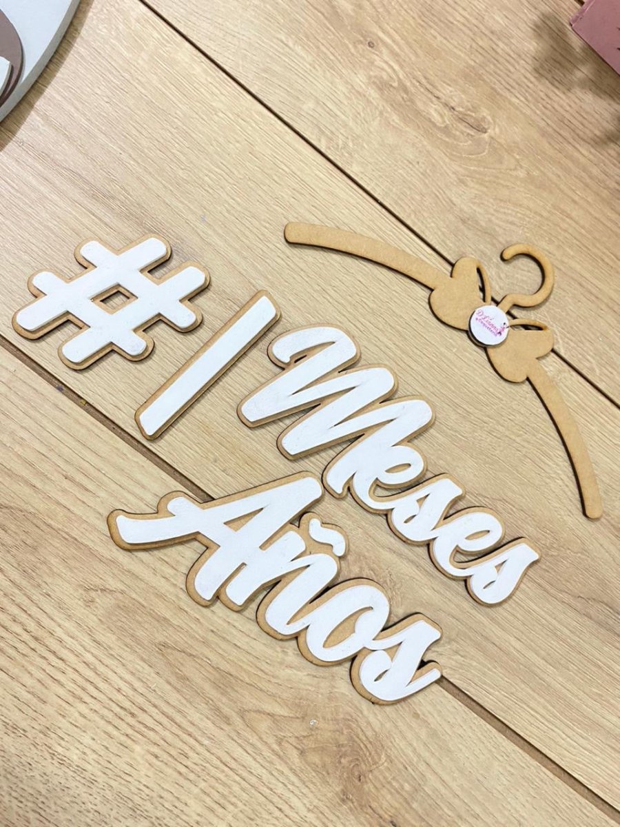 Baby months years picture tags - Felt Craft RD