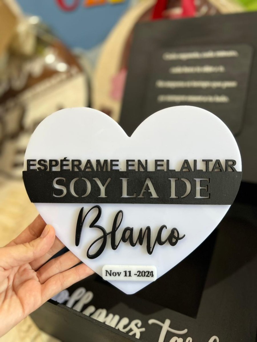 Caja novios bodacpersonalizadas - Felt Craft RD