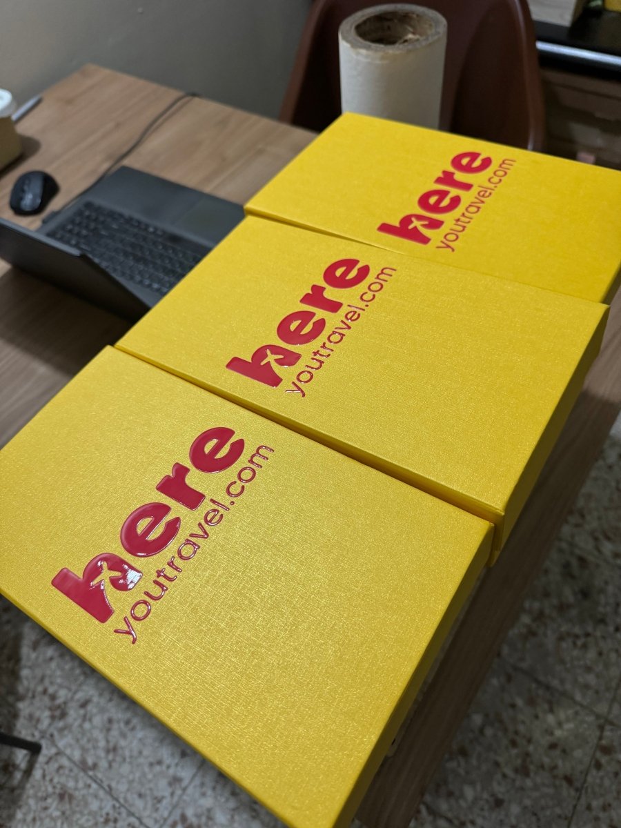 Caja regalo con termo y lapicero - Felt Craft RD