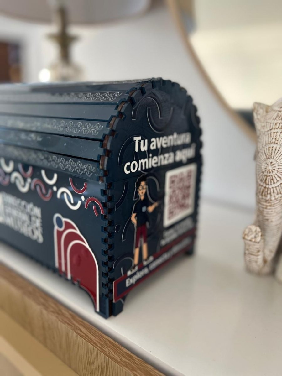 Cofre en acrilico personalizado - Felt Craft RD