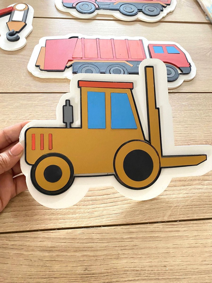 Colección Camiones Pared Boy Wall Hanging - Felt Craft RD