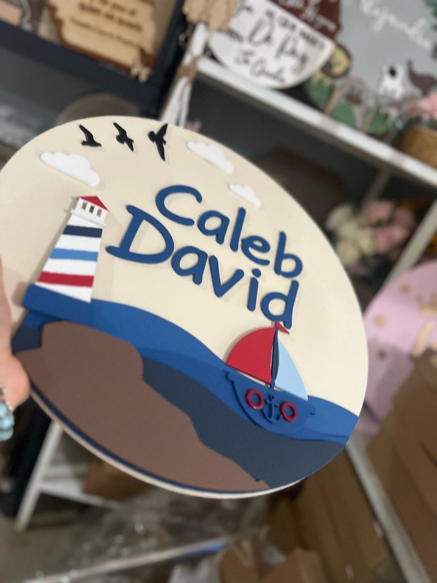 Colgante bebe para puerta marinero - Felt Craft RD