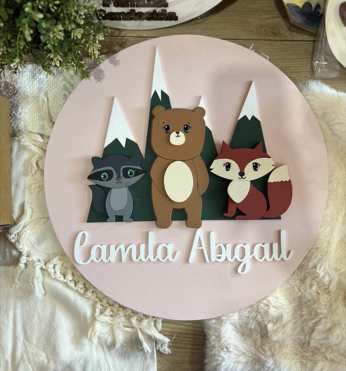 Colgante de pared para bebe republica dominicana - Felt Craft RD