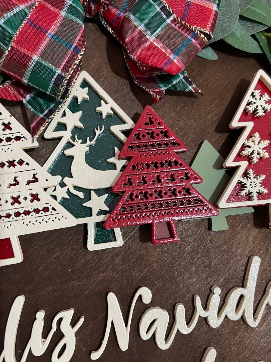 Colgante navidad personalizado - Felt Craft RD