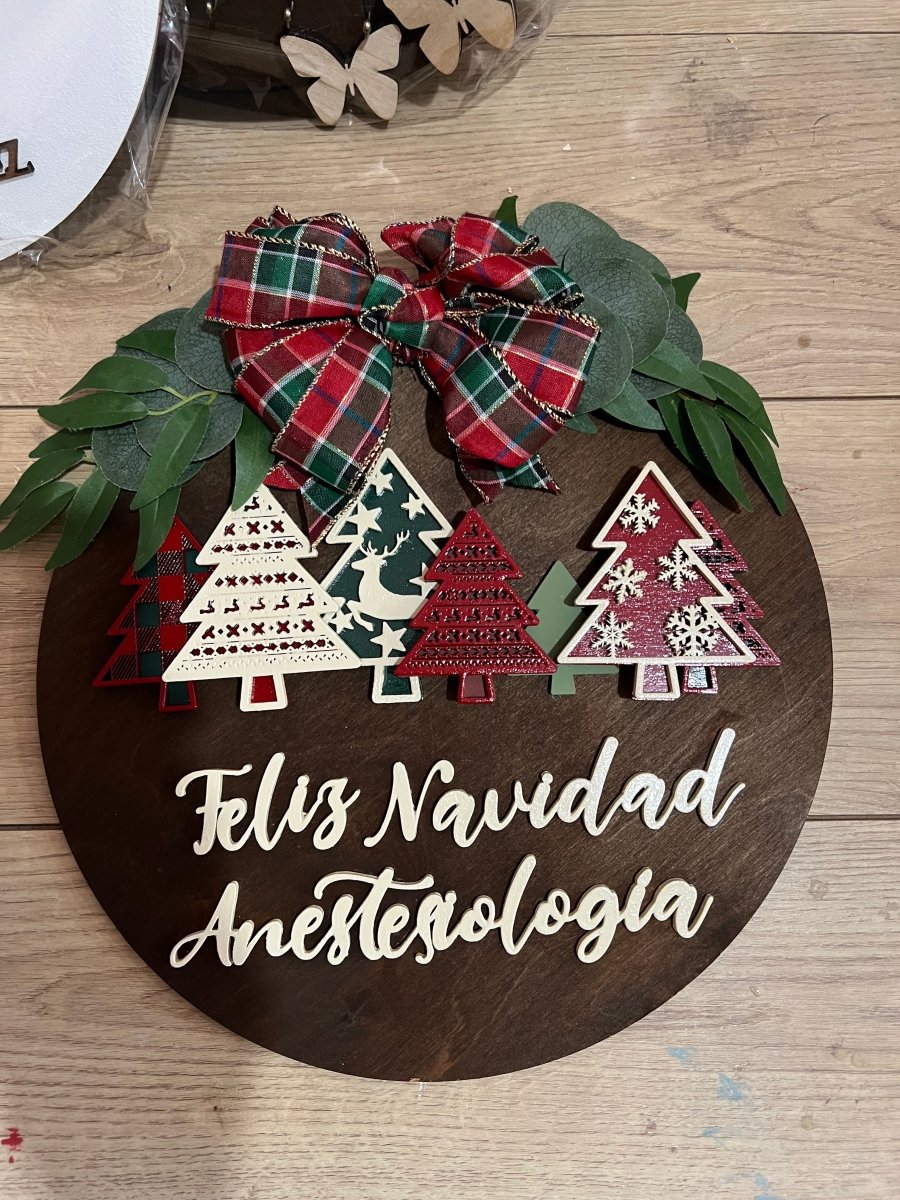 Colgante navidad personalizado - Felt Craft RD