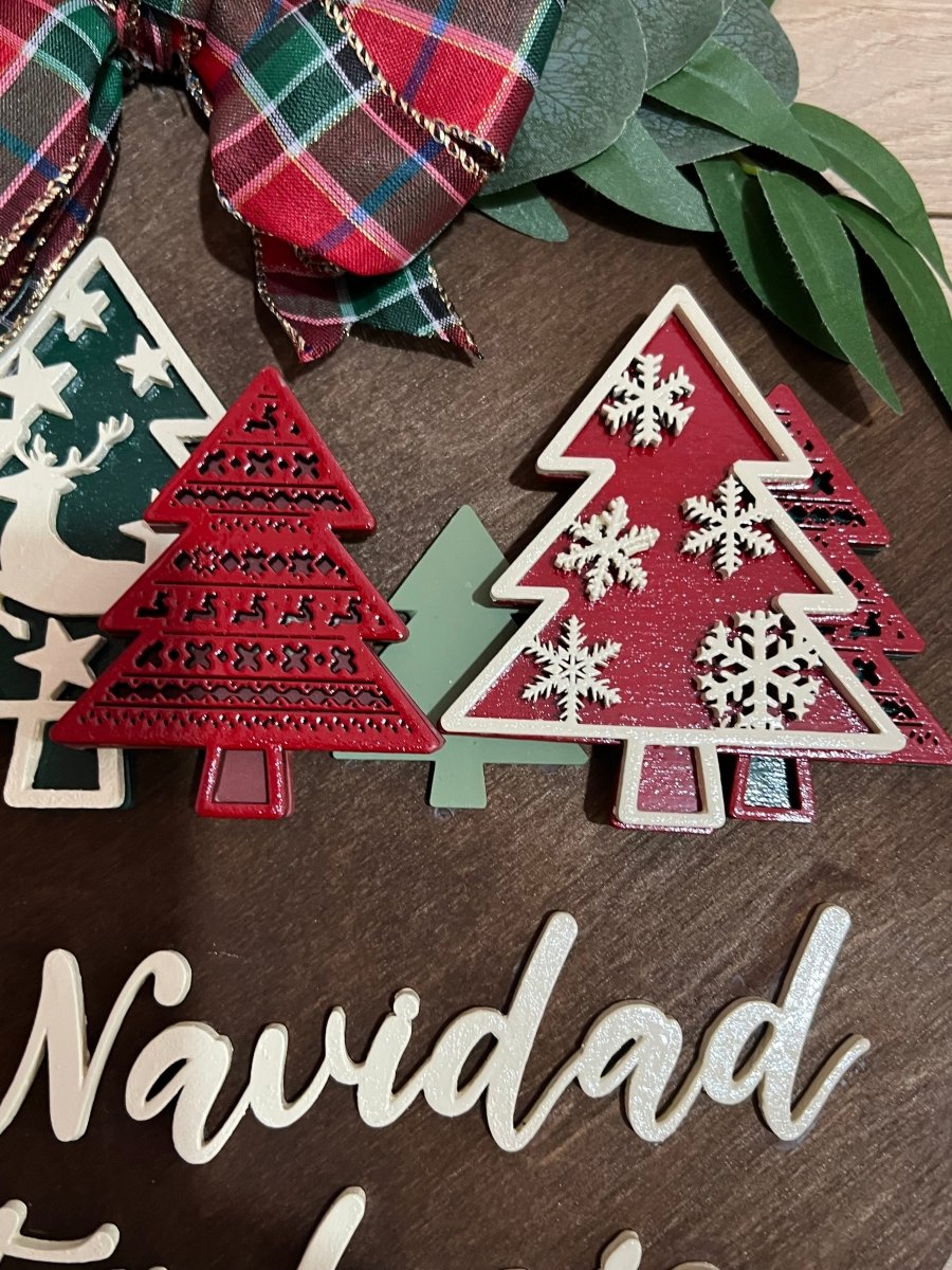Colgante navidad personalizado - Felt Craft RD