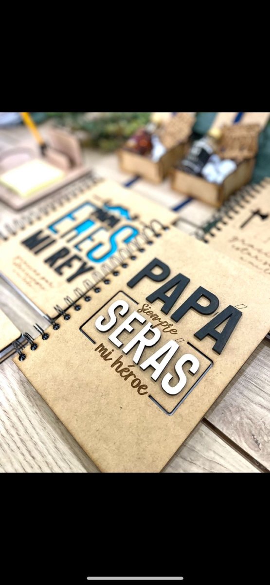 Detalle Libreta dia del padre - Felt Craft RD