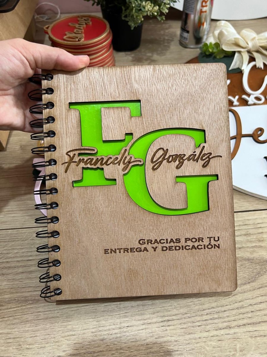 Detalle Libreta personalizada - Felt Craft RD