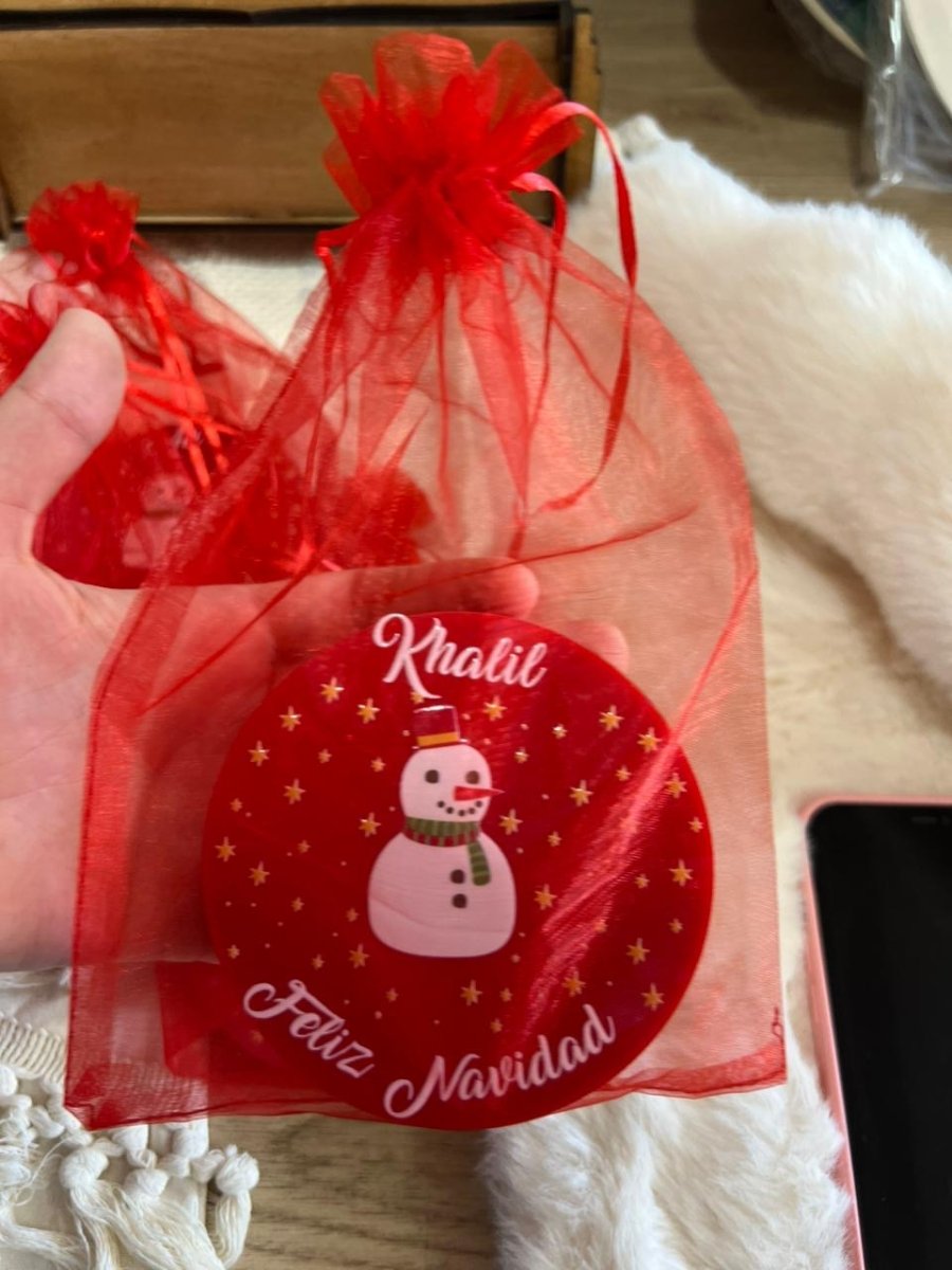 Detalles navidad acrilico republica dominicana arbolito - Felt Craft RD