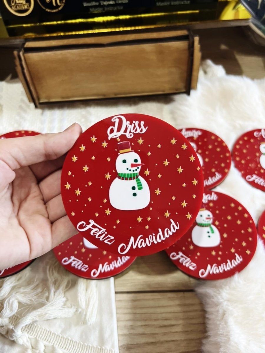 Detalles navidad acrilico republica dominicana arbolito - Felt Craft RD