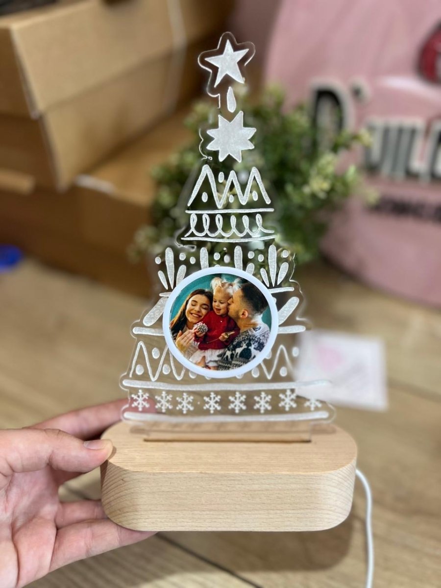 Regalo personalizado: lámpara LED con diseño único para niños y niñas.