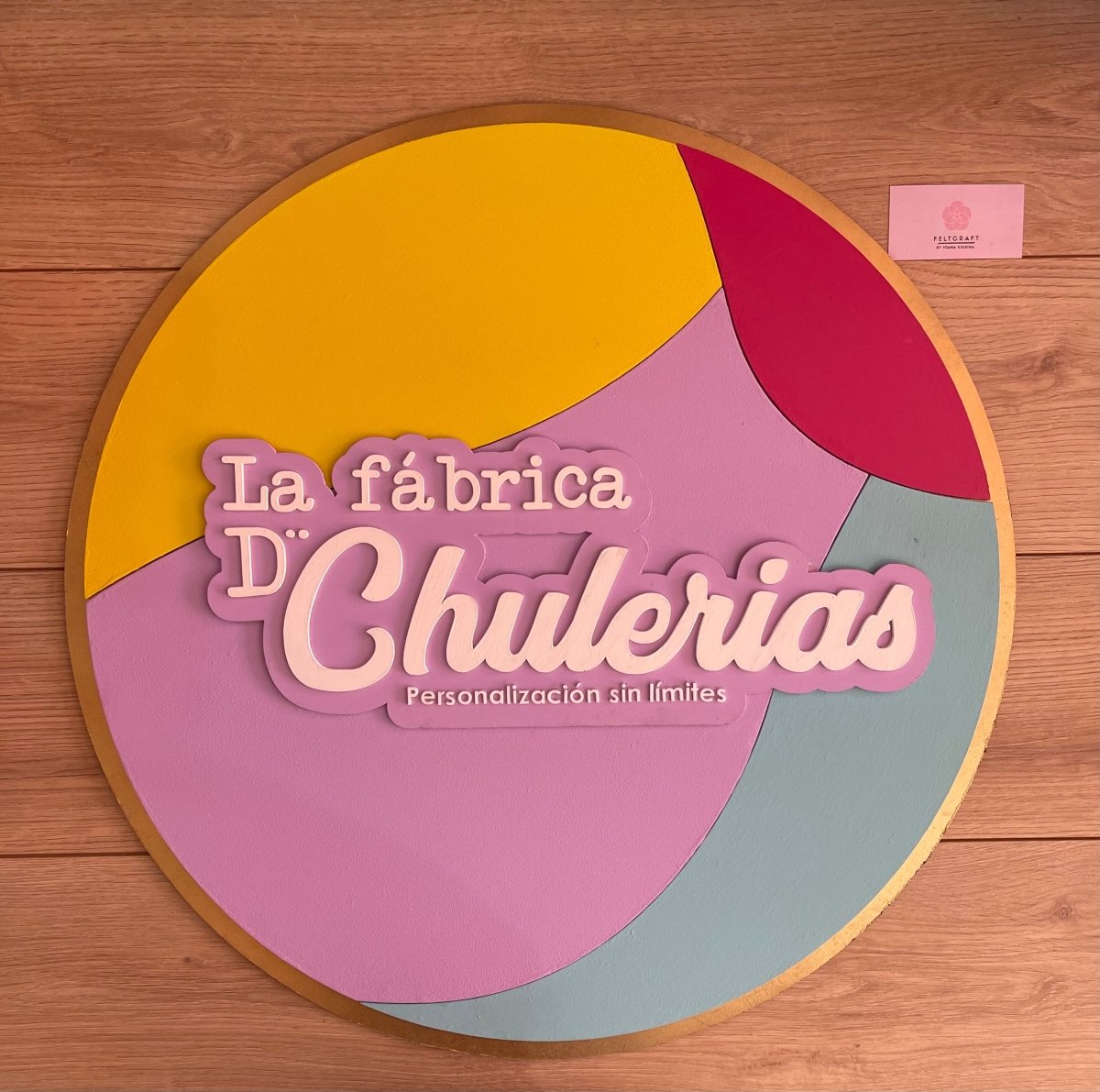 Letreros personalizados - Felt Craft RD