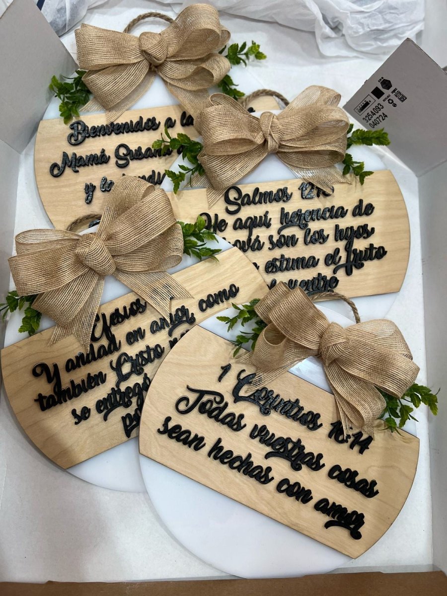 Letteros cristianos personalizados - Felt Craft RD