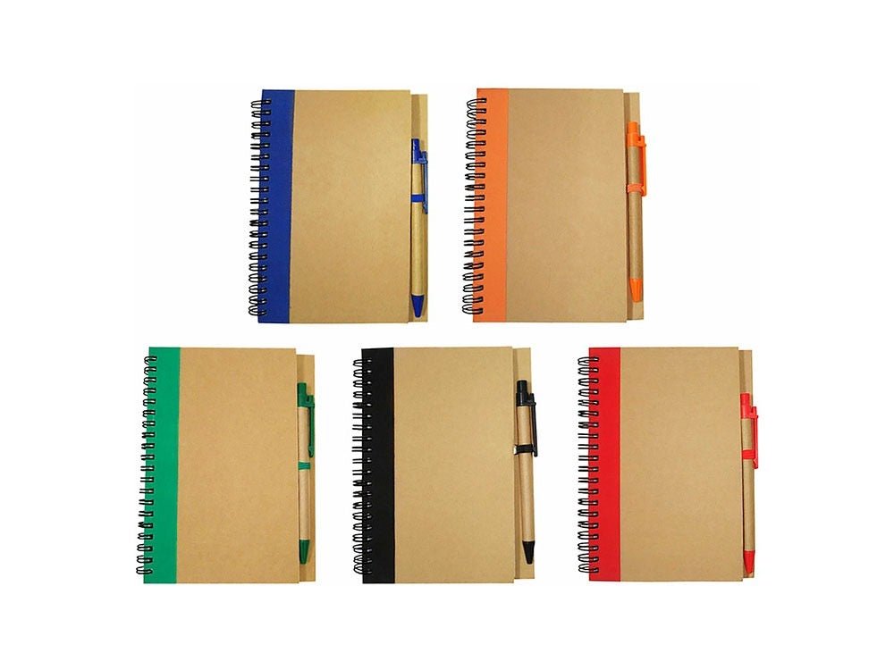 Libreta personalizada con tapa grabada en láser