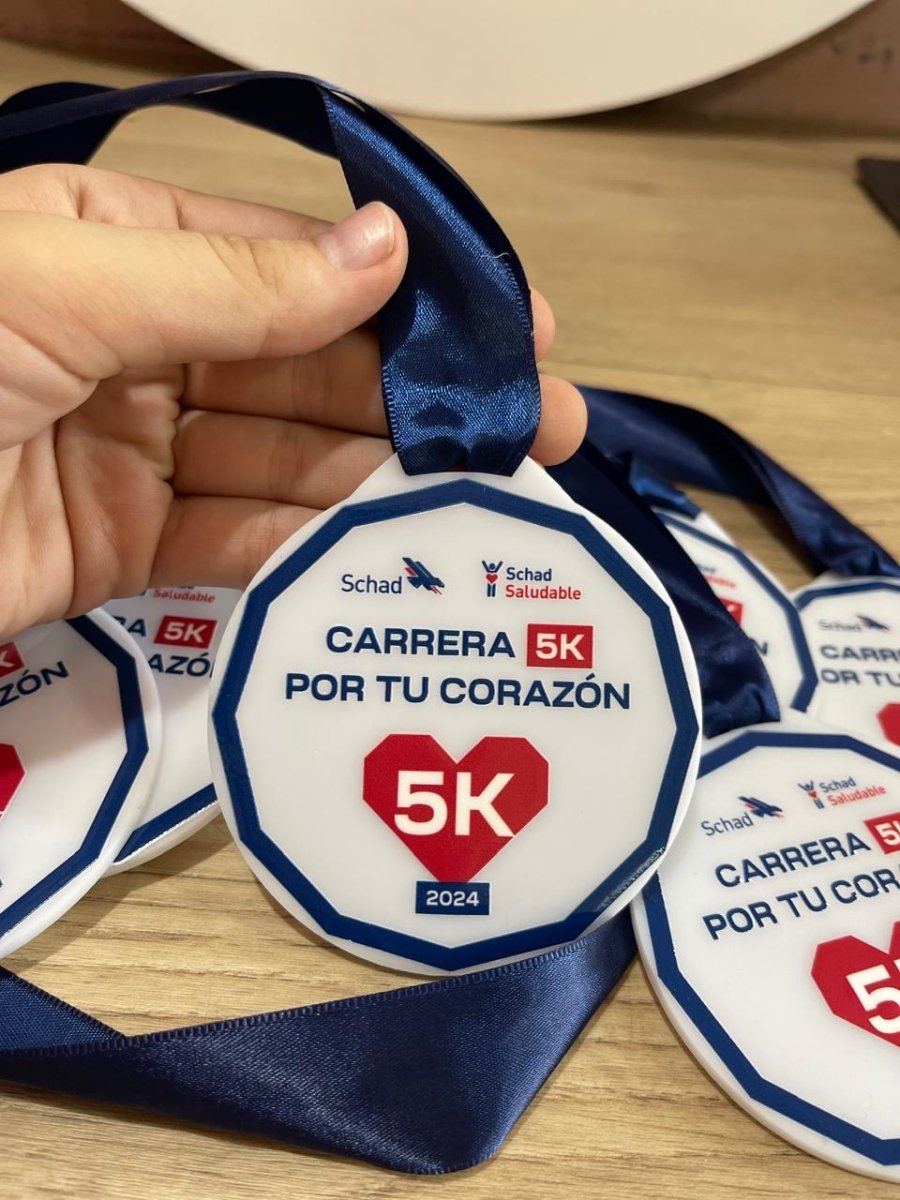 Medalla personalizada en acrílico para premiaciones