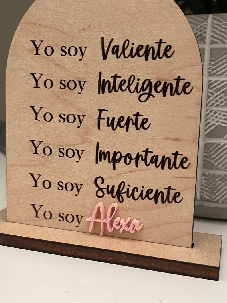 Pisa papel en madera personalizado - Felt Craft RD