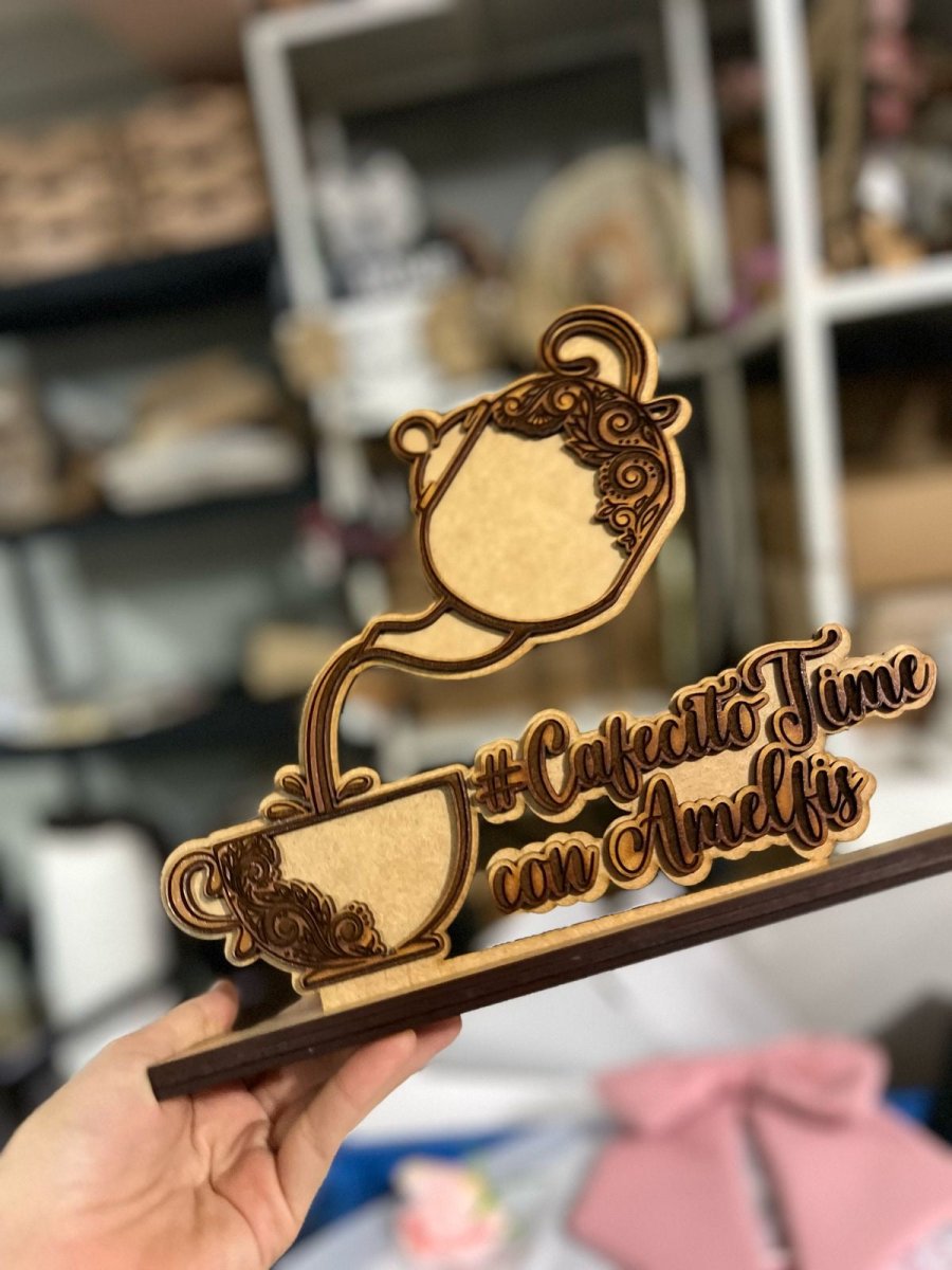 Pisa papel personalizado cafe regalo - Felt Craft RD