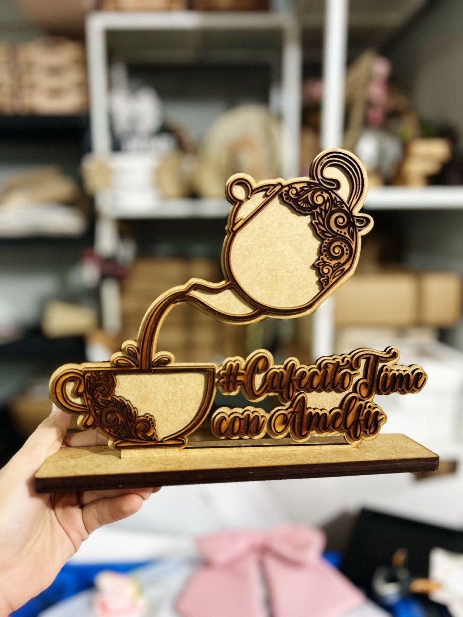 Pisa papel personalizado cafe regalo - Felt Craft RD