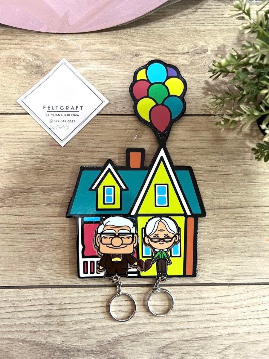 Accesorio organizador de llaves en madera personalizada