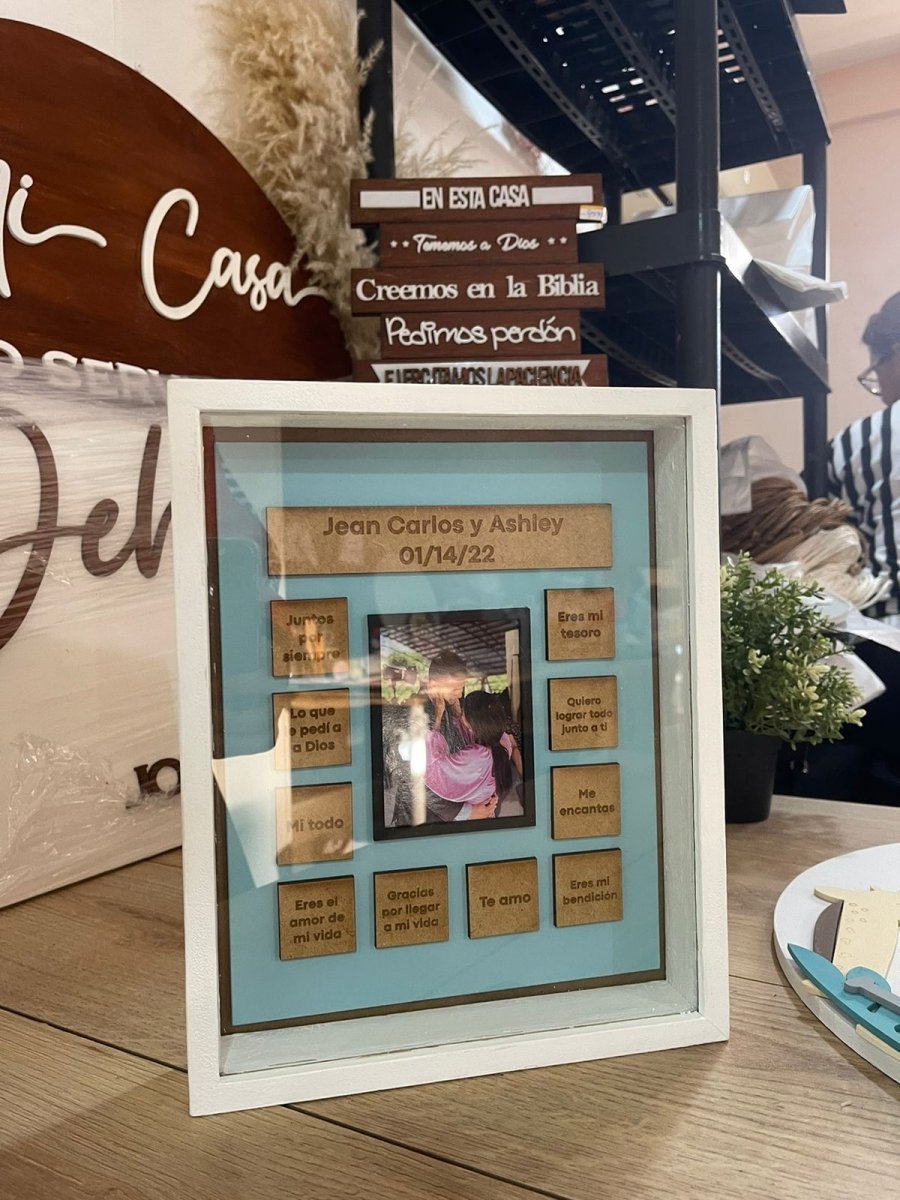 Porta retrato personalizado - Felt Craft RD
