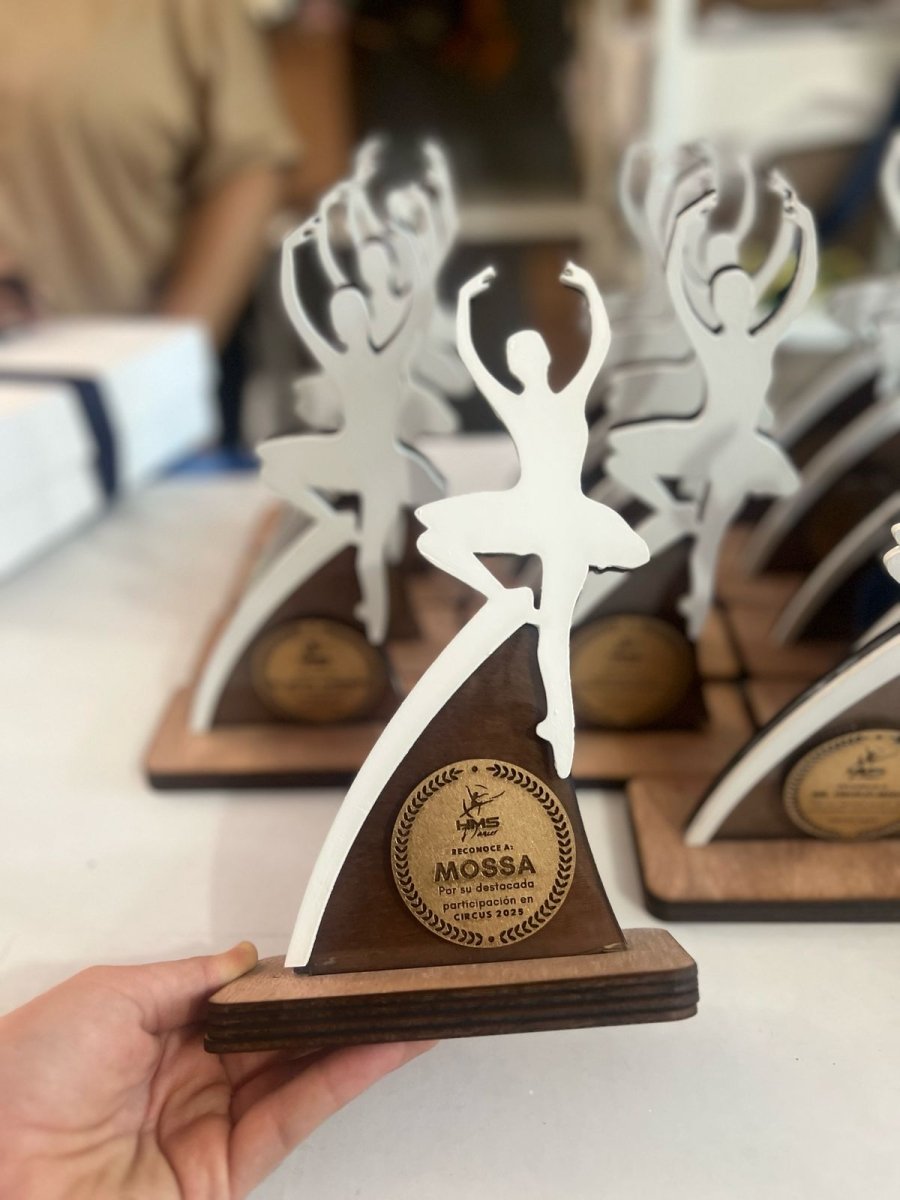 Reconocimiento acrilico personalizado - Felt Craft RD