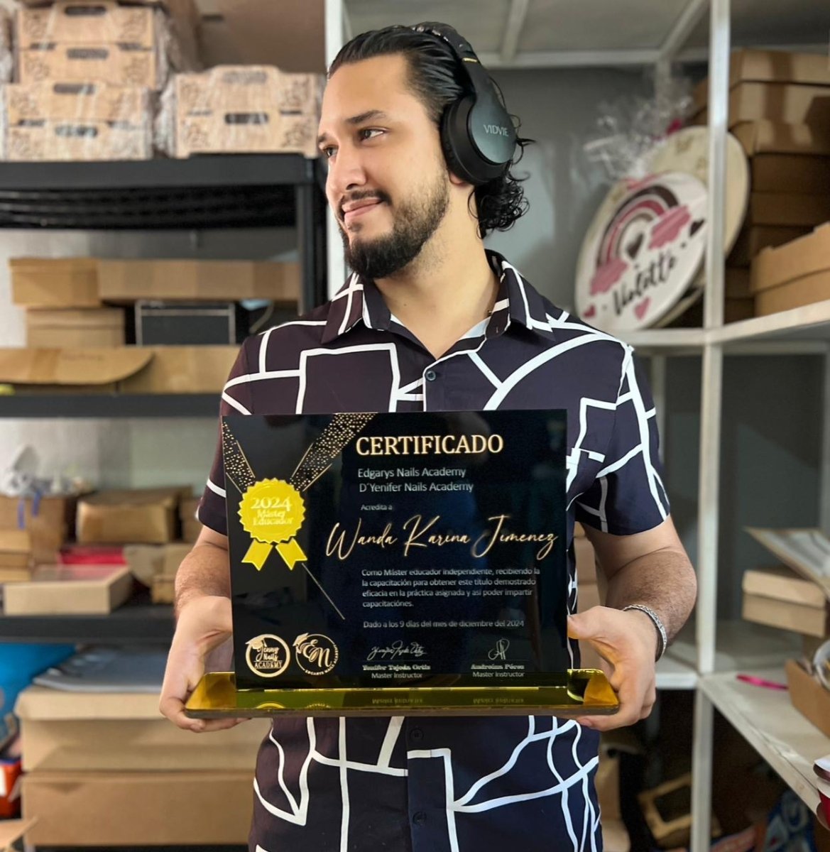 Reconocimiento Acrilico republica dominicana - Felt Craft RD