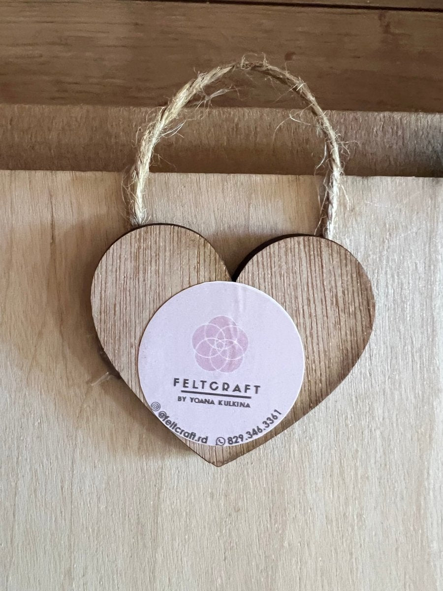 Regalo personalizado en madera - Felt Craft RD