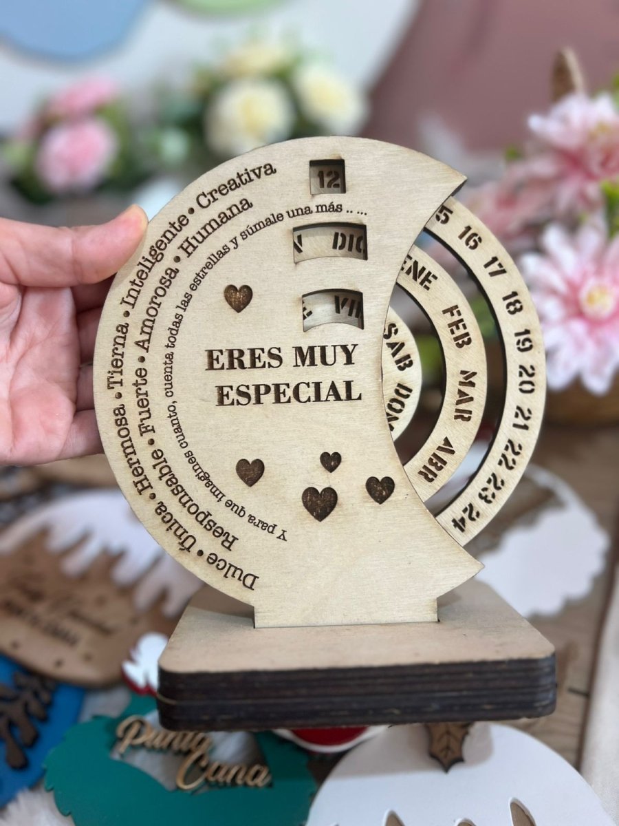 Regalo san valentin calendario personalizado - Felt Craft RD