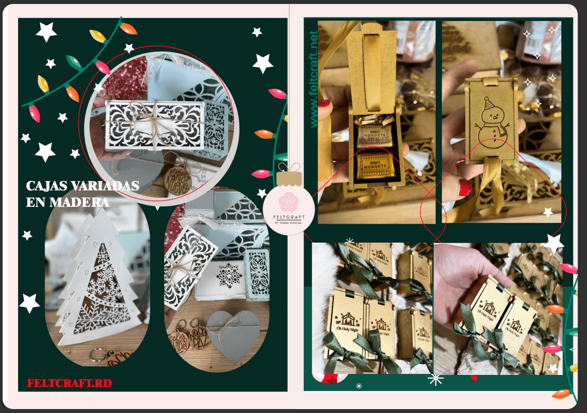 Regalos promocionales en madera y acrílico santo domingo - Felt Craft RD