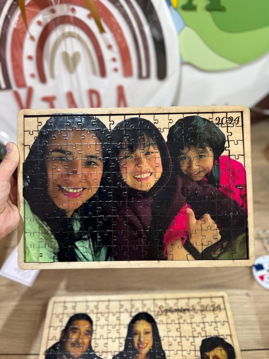 Rompe cabezas personalizado en madera a color - Felt Craft RD