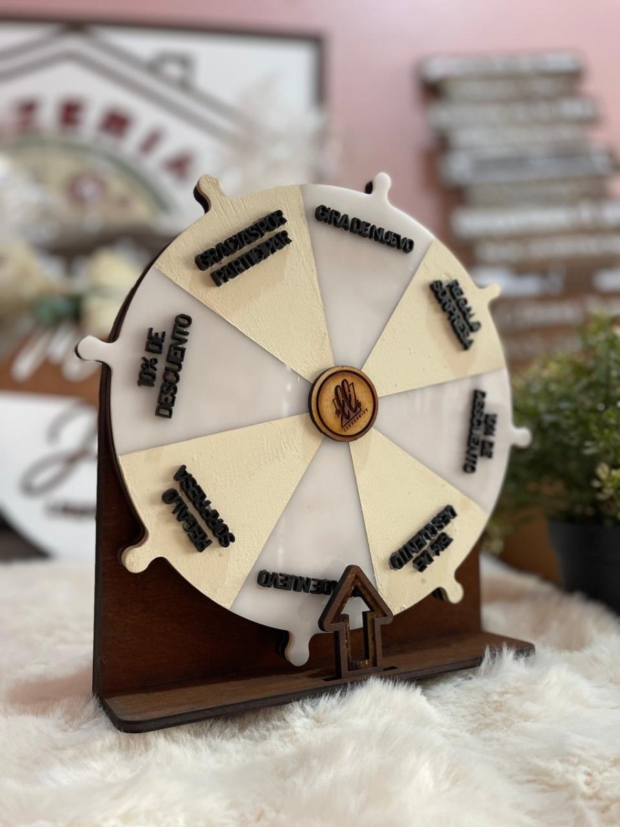 Ruleta personalizada 8 pulgadas de diametro - Felt Craft RD