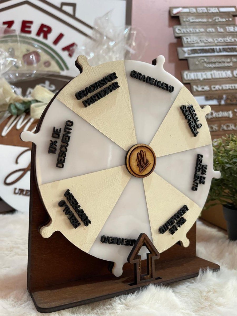 Ruleta personalizada 8 pulgadas de diametro - Felt Craft RD