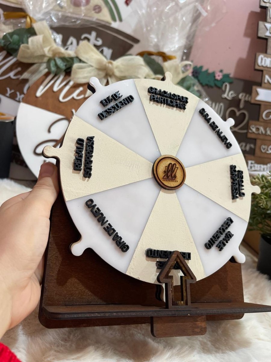 Ruleta personalizada 8 pulgadas de diametro - Felt Craft RD