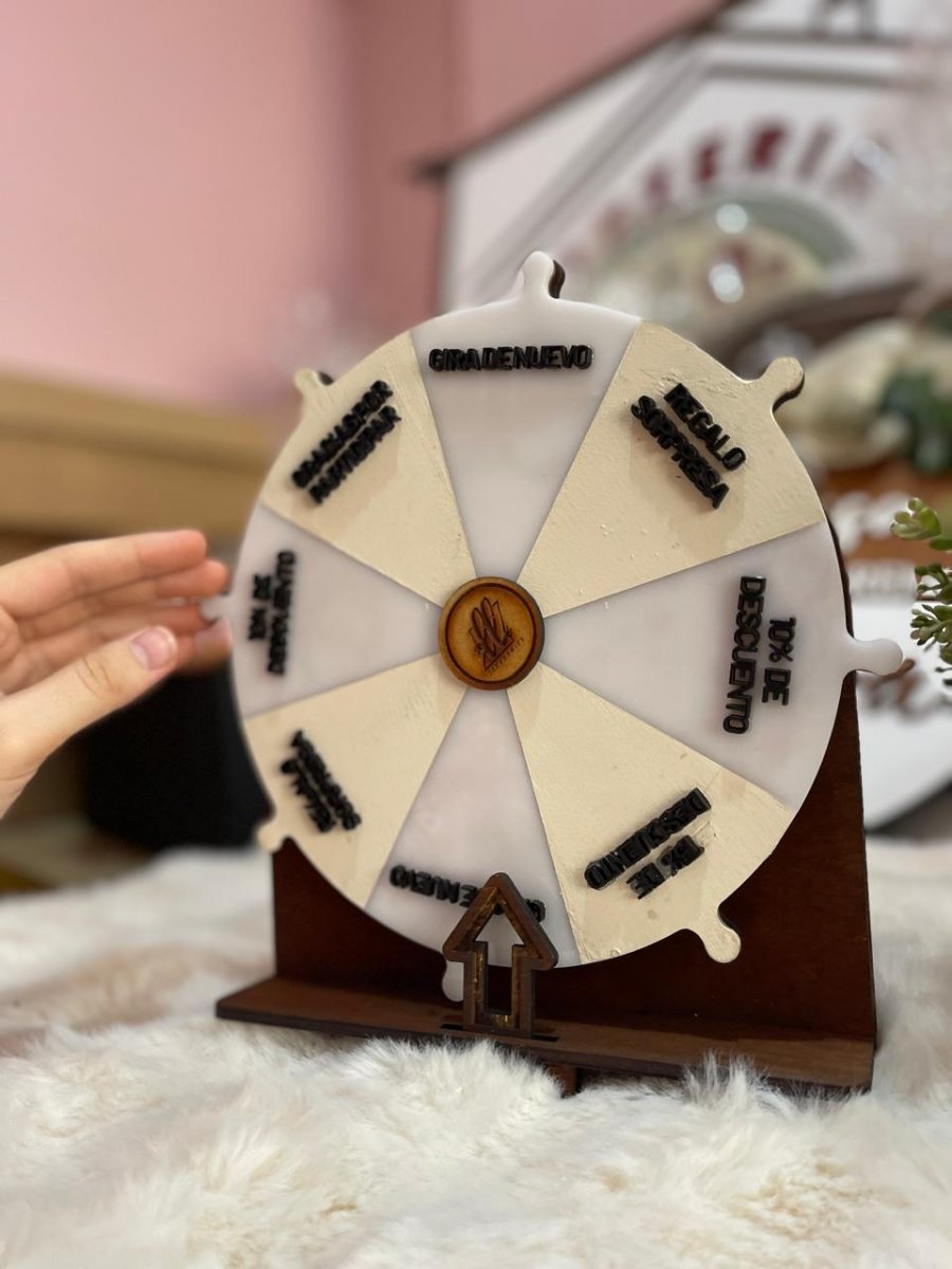 Ruleta personalizada 8 pulgadas de diametro - Felt Craft RD