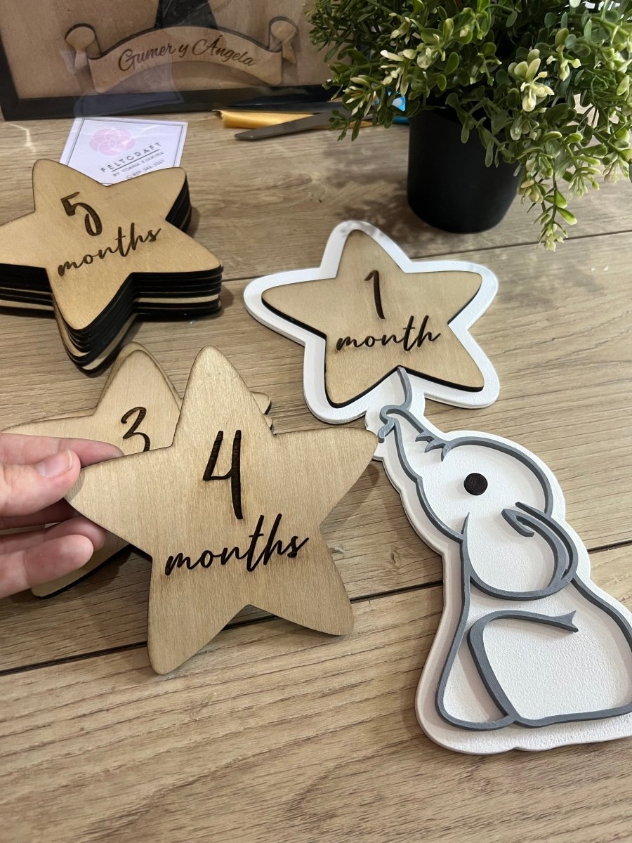 Tags meses de bebe recien nacido - Felt Craft RD