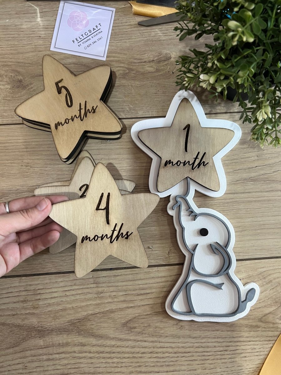 Tags meses de bebe recien nacido - Felt Craft RD